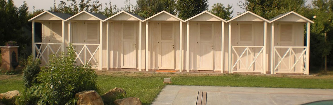 case blockhouse in legno abitabili e da giardino