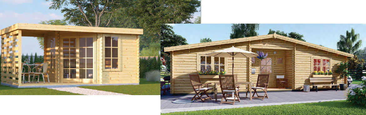 cabine in legno per piscine