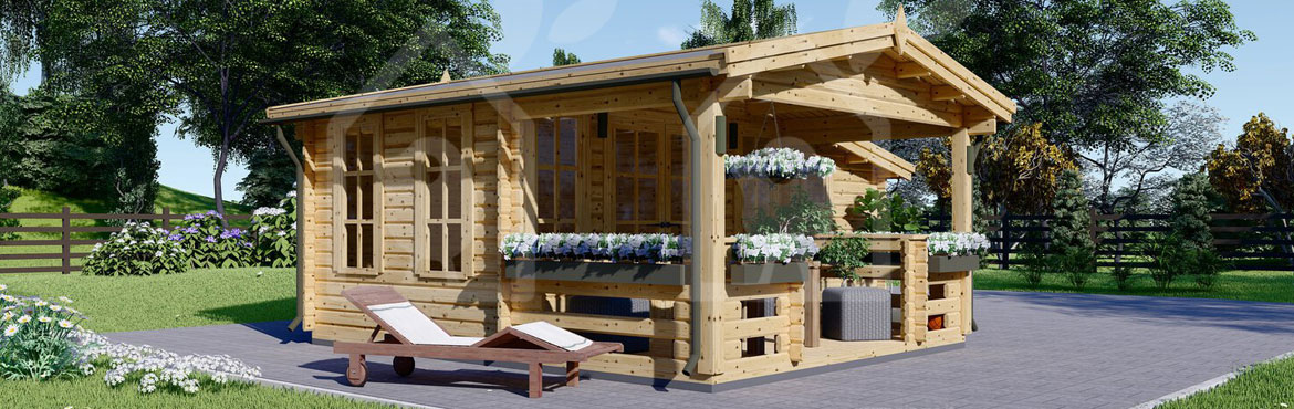 bungalows legno per campeggi