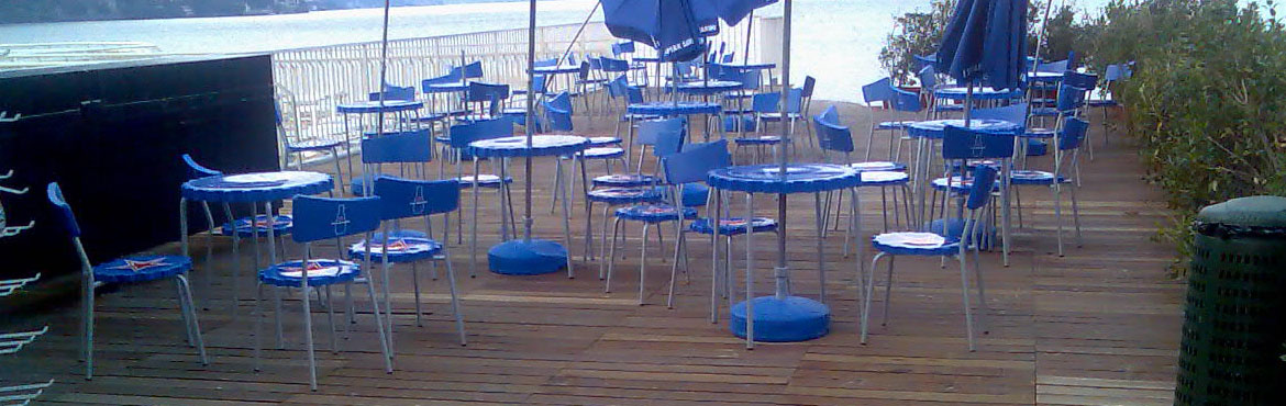 pedane legno per bar e ristoranti